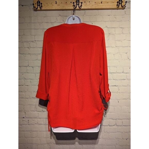 Roz & Ali flowy loose fit blouse size medium - Picture 3 of 4